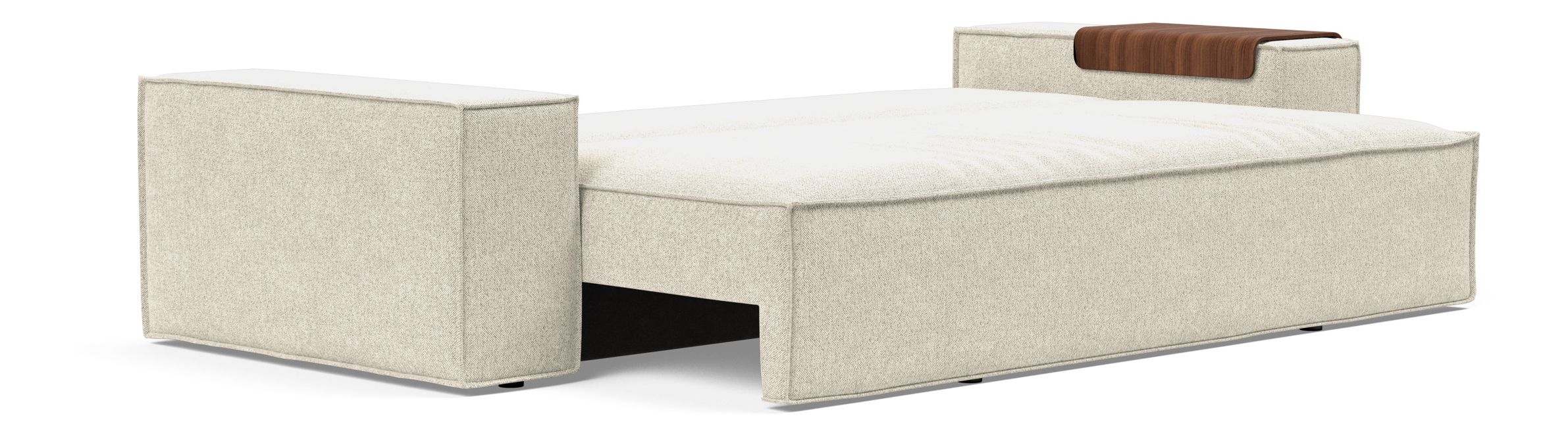 Newilla Storage Sofa Bed w/ Wide Arm Rests