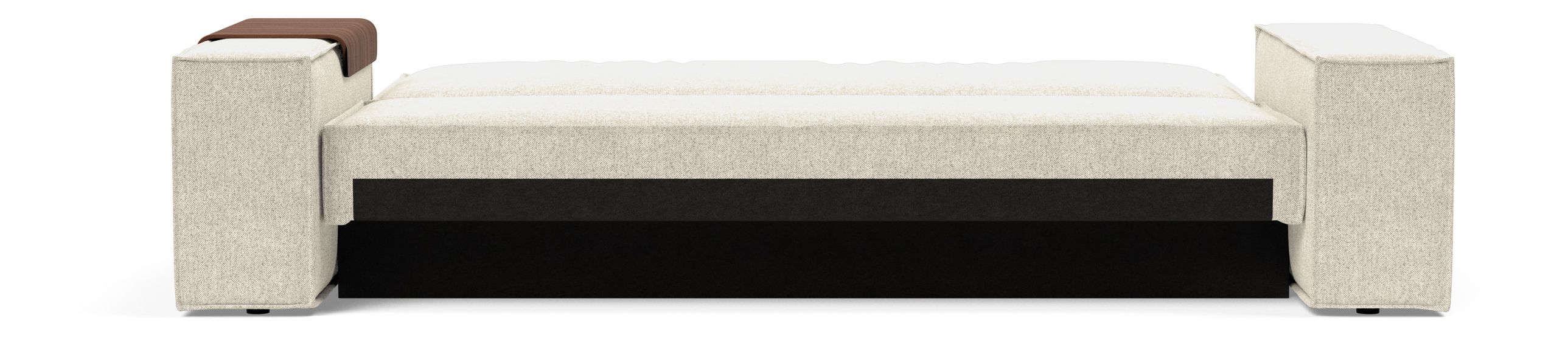 Newilla Storage Sofa Bed w/ Wide Arm Rests