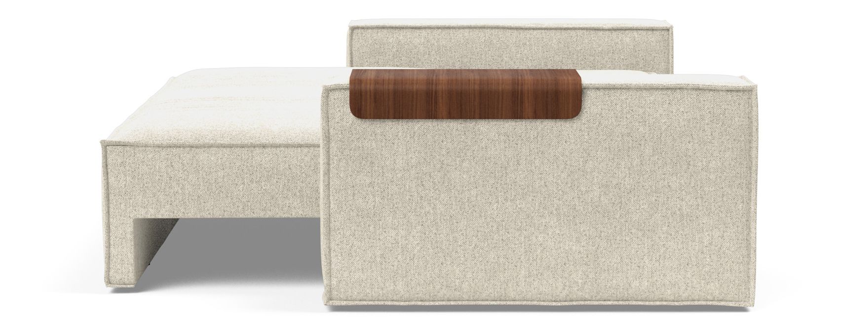 Newilla Storage Sofa Bed w/ Wide Arm Rests