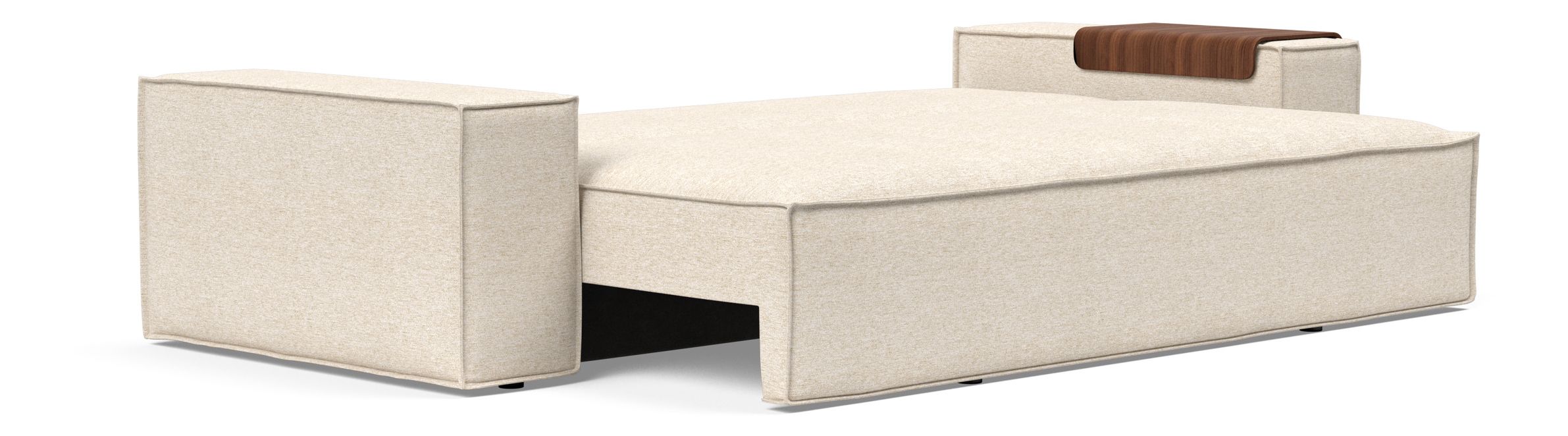 Newilla Storage Sofa Bed w/ Wide Arm Rests