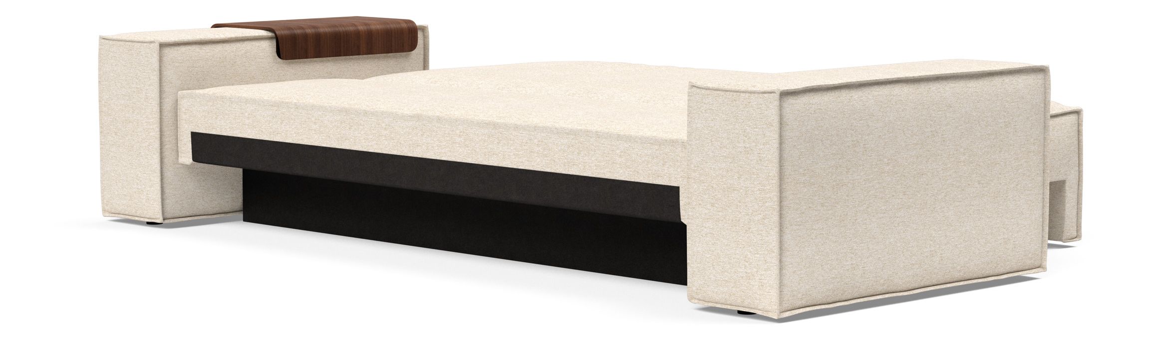 Newilla Storage Sofa Bed w/ Wide Arm Rests