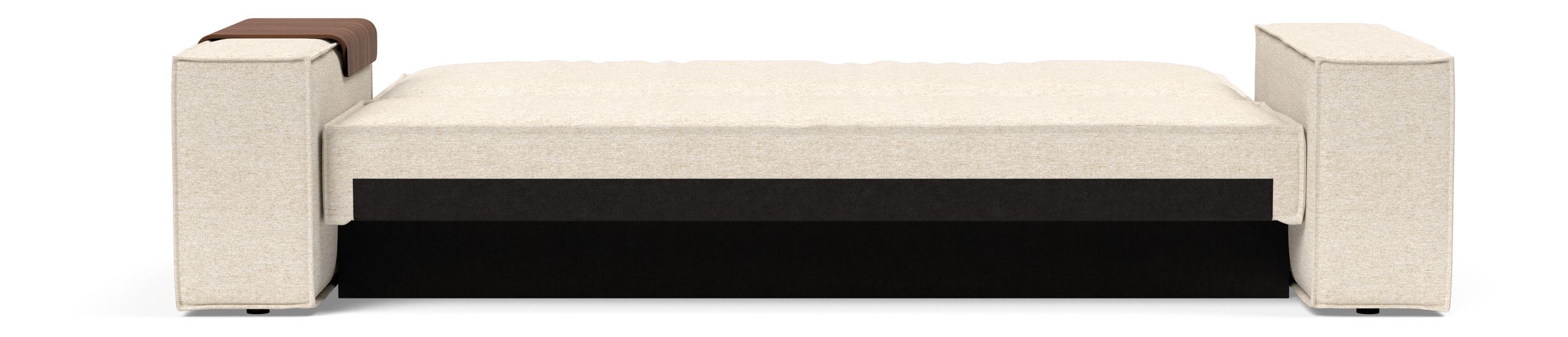 Newilla Storage Sofa Bed w/ Wide Arm Rests