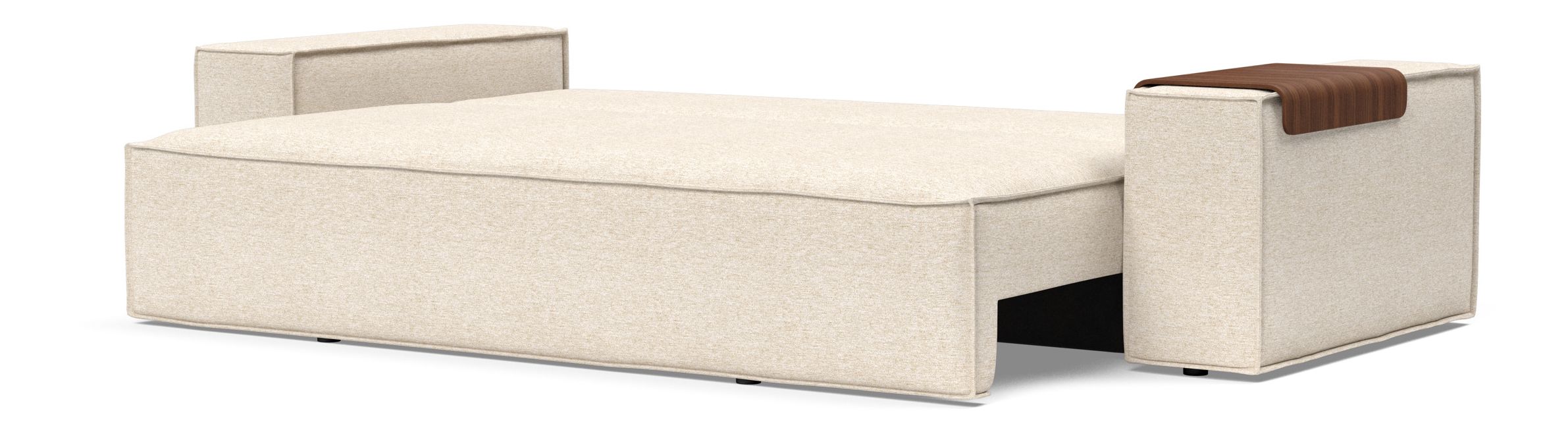 Newilla Storage Sofa Bed w/ Wide Arm Rests