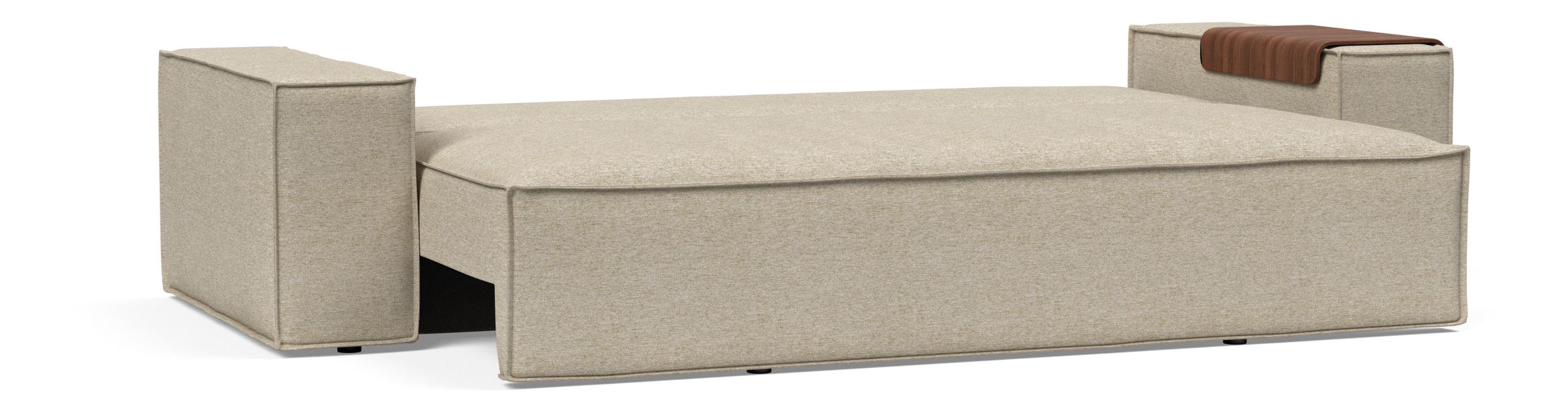 Newilla Storage Sofa Bed w/ Wide Arm Rests