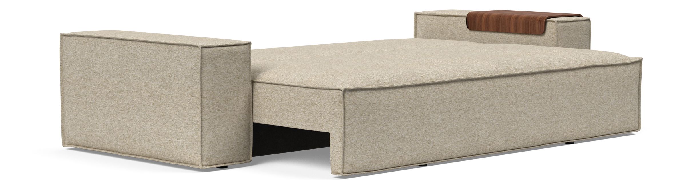 Newilla Storage Sofa Bed w/ Wide Arm Rests