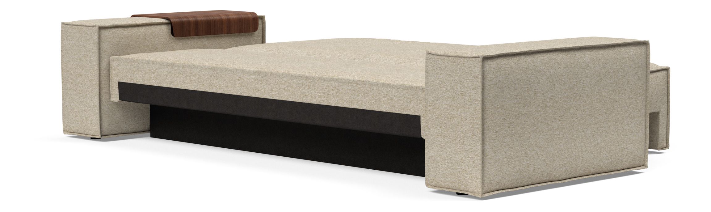 Newilla Storage Sofa Bed w/ Wide Arm Rests