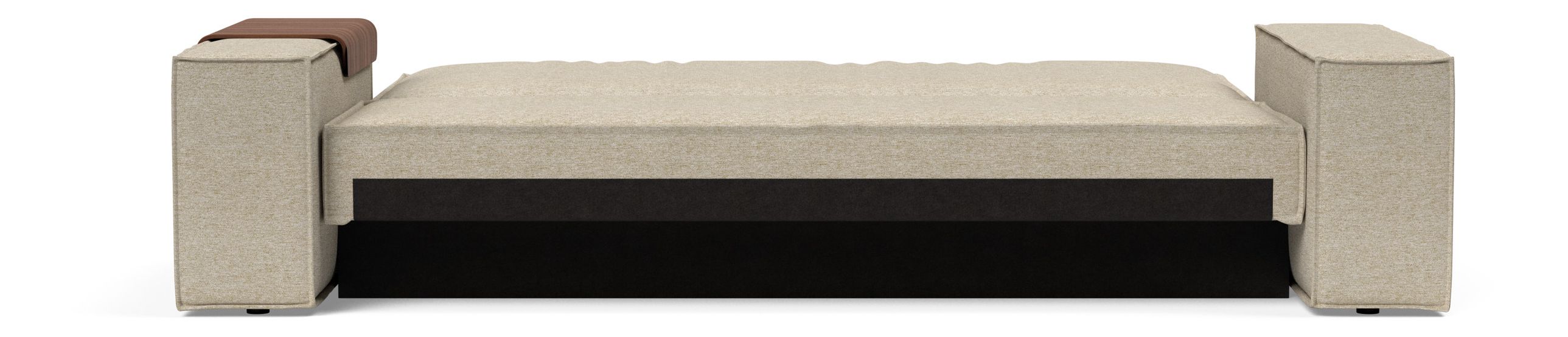 Newilla Storage Sofa Bed w/ Wide Arm Rests