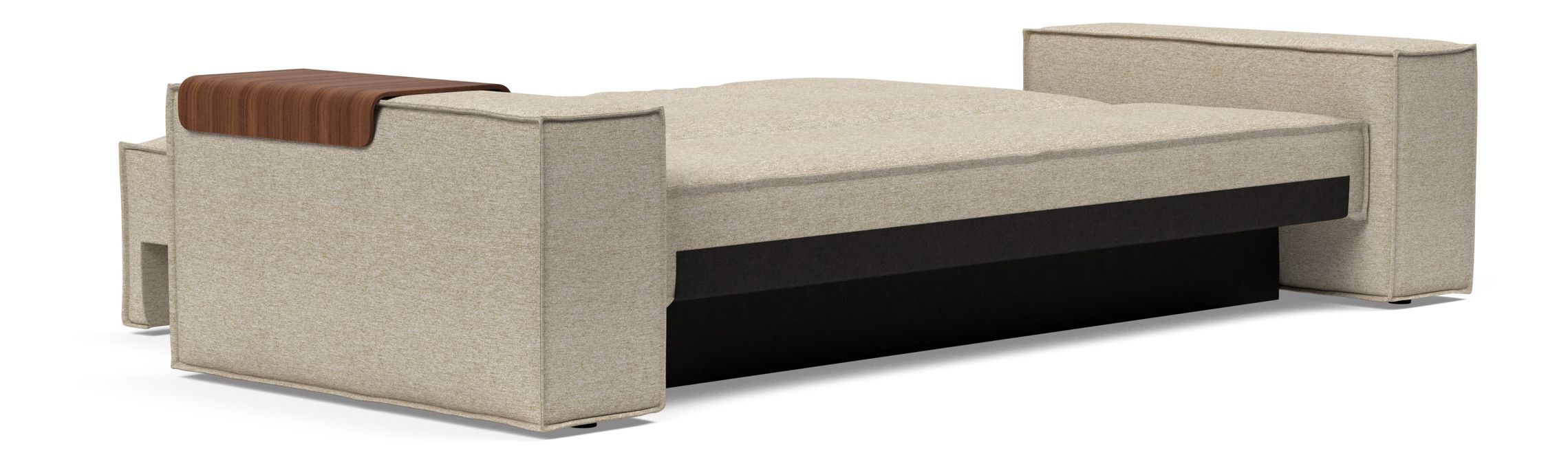 Newilla Storage Sofa Bed w/ Wide Arm Rests