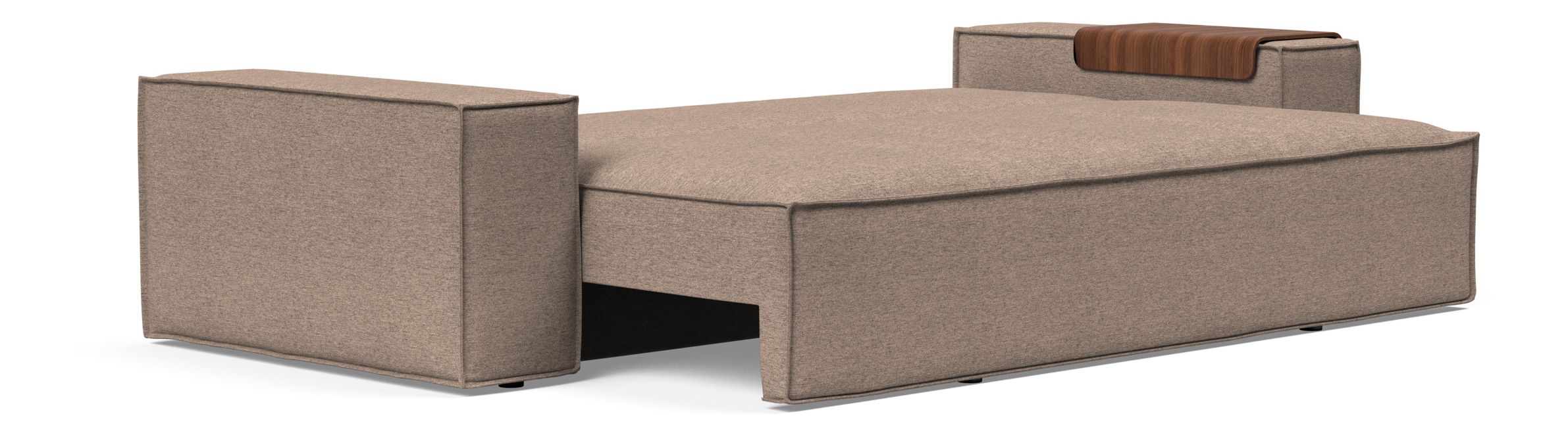 Newilla Storage Sofa Bed w/ Wide Arm Rests