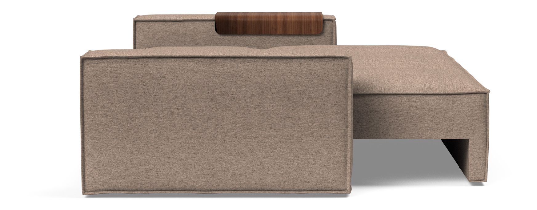 Newilla Storage Sofa Bed w/ Wide Arm Rests