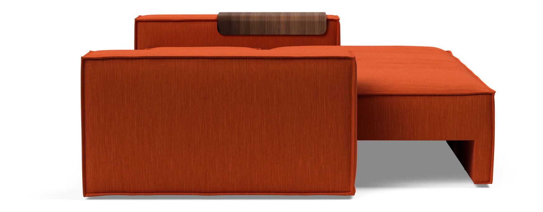Newilla Storage Sofa Bed w/ Wide Arm Rests