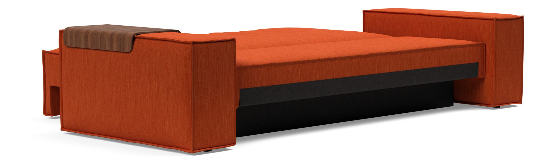 Newilla Storage Sofa Bed w/ Wide Arm Rests