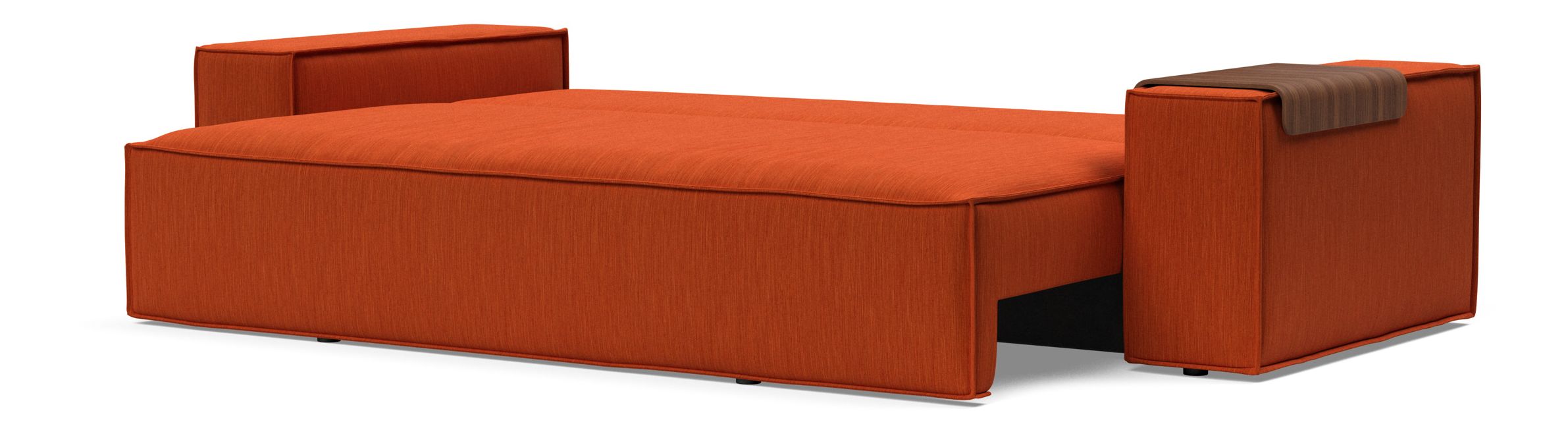 Newilla Storage Sofa Bed w/ Wide Arm Rests