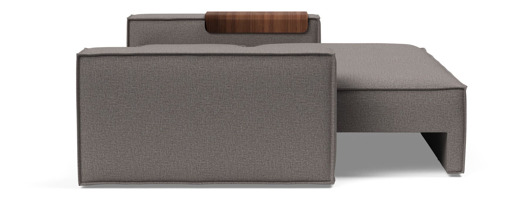 Newilla Storage Sofa Bed w/ Wide Arm Rests