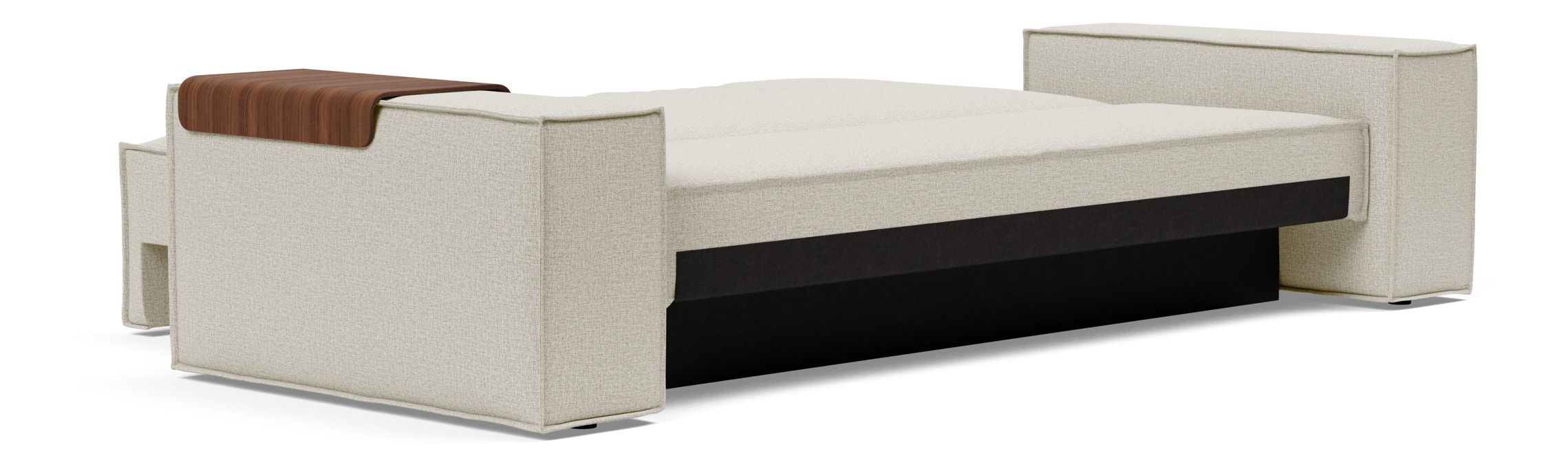 Newilla Storage Sofa Bed w/ Wide Arm Rests