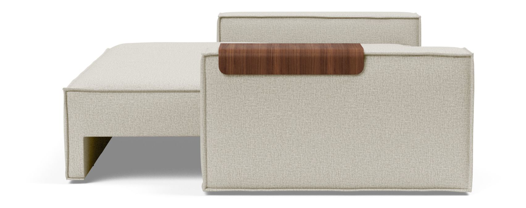 Newilla Storage Sofa Bed w/ Wide Arm Rests