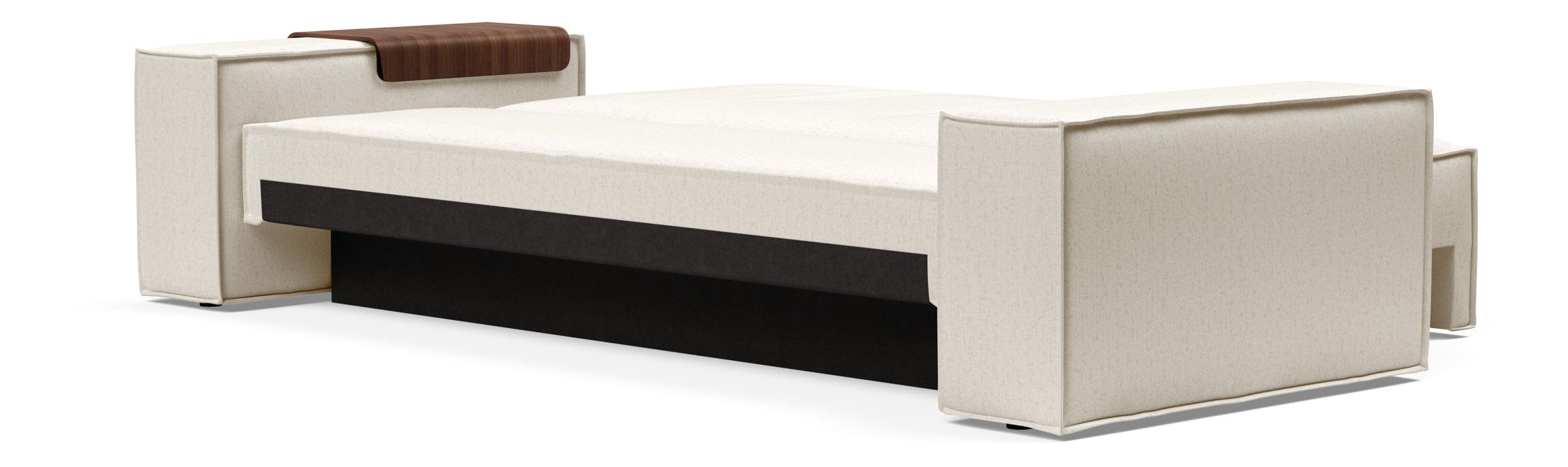 Newilla Storage Sofa Bed w/ Wide Arm Rests