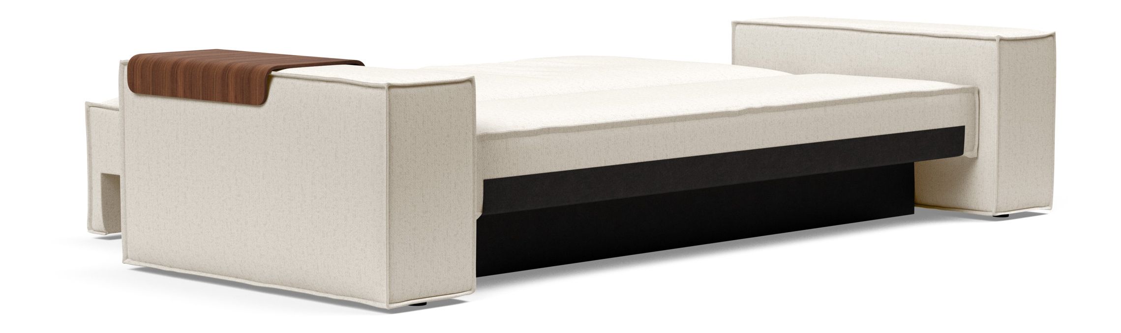 Newilla Storage Sofa Bed w/ Wide Arm Rests