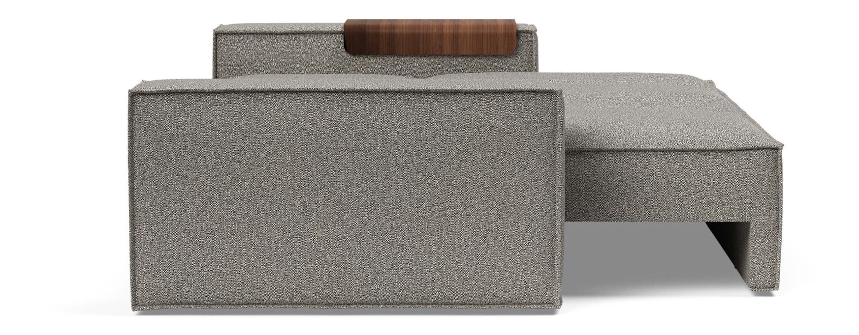 Newilla Storage Sofa Bed w/ Wide Arm Rests