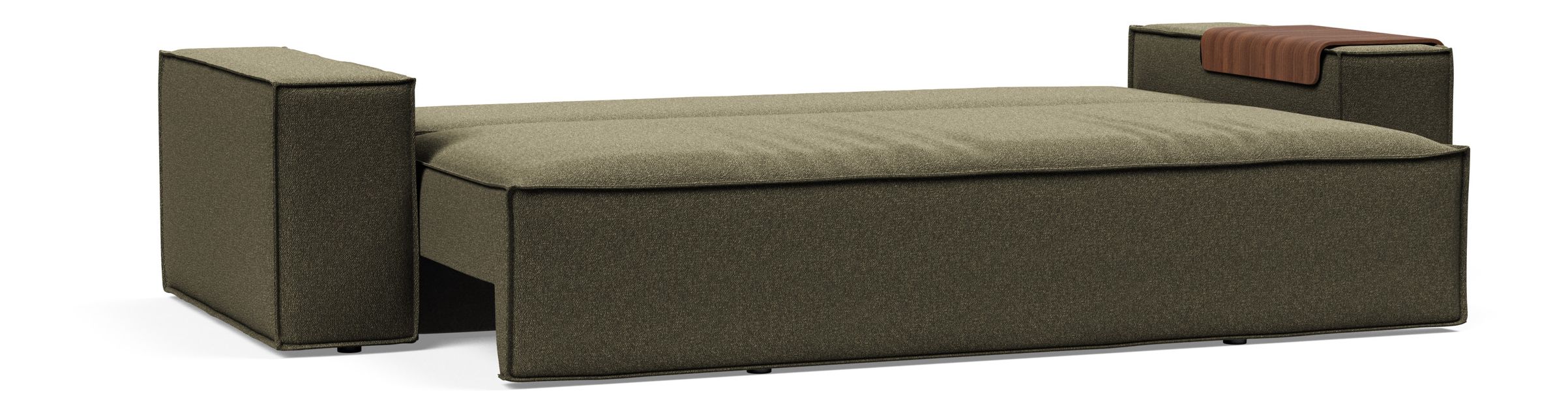 Newilla Storage Sofa Bed w/ Wide Arm Rests