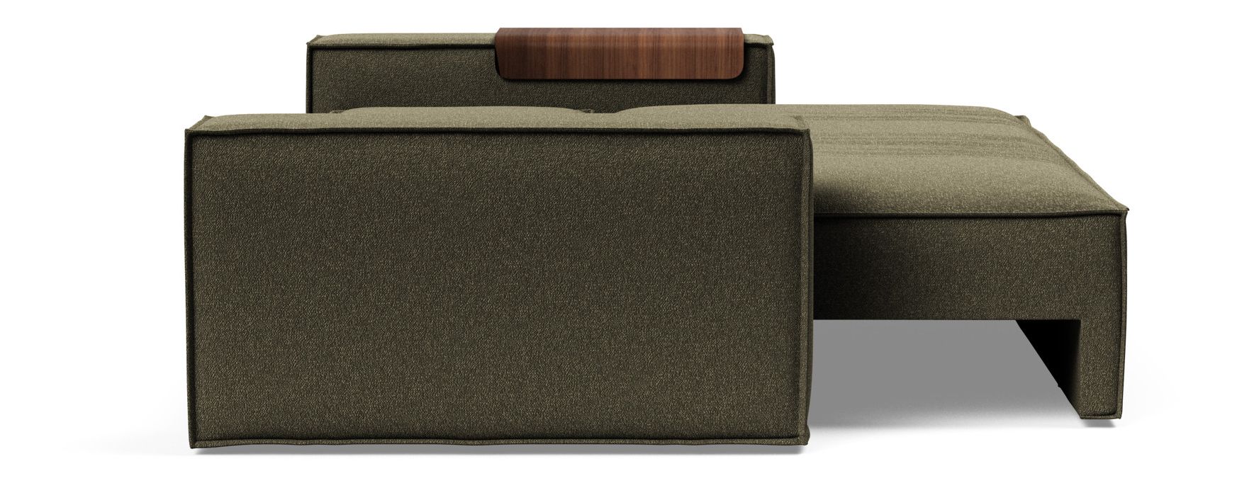 Newilla Storage Sofa Bed w/ Wide Arm Rests