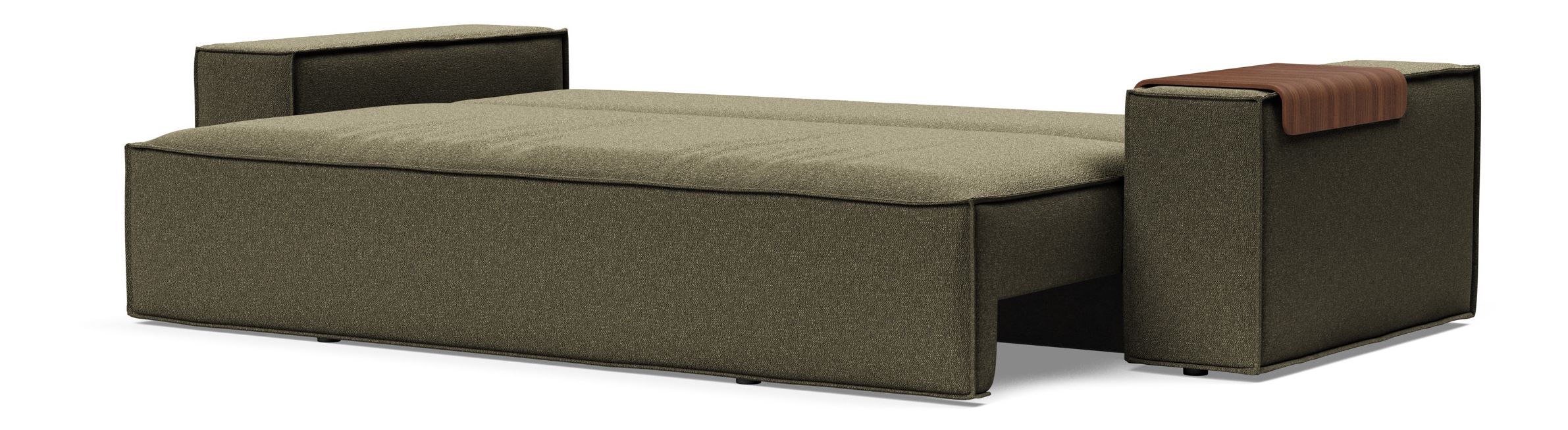 Newilla Storage Sofa Bed w/ Wide Arm Rests