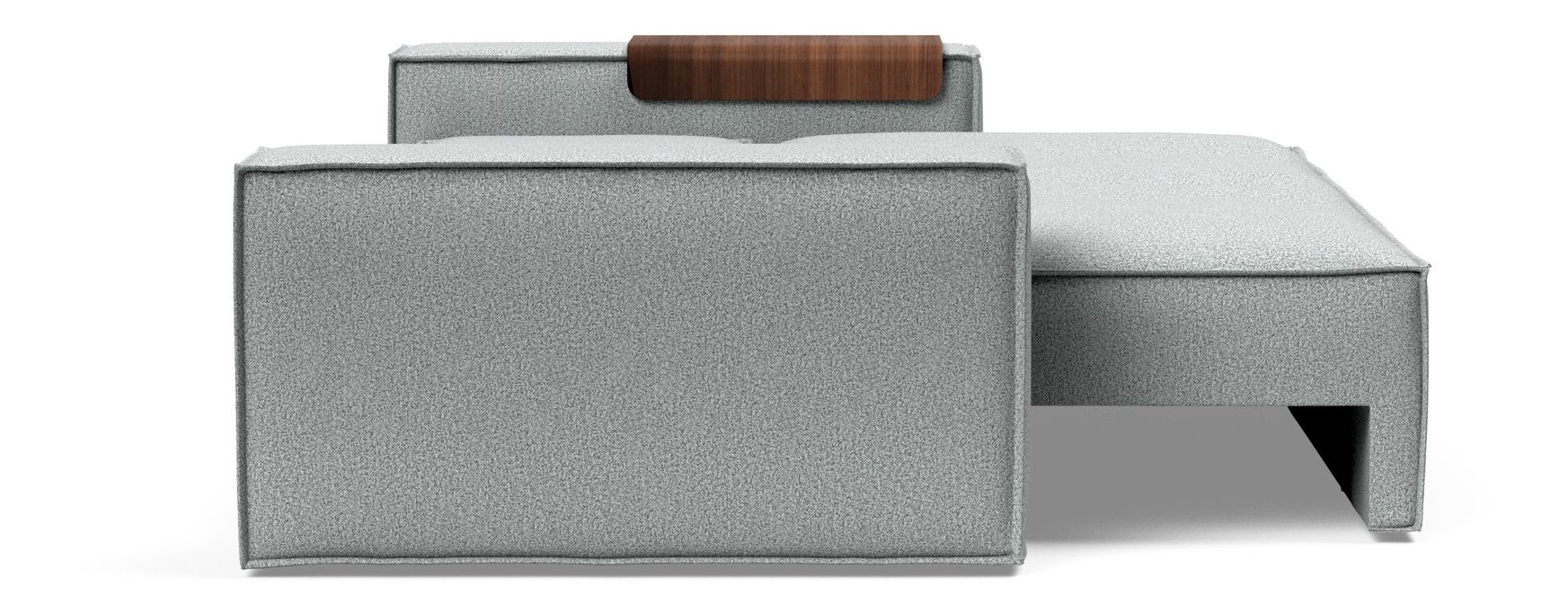 Newilla Storage Sofa Bed w/ Wide Arm Rests