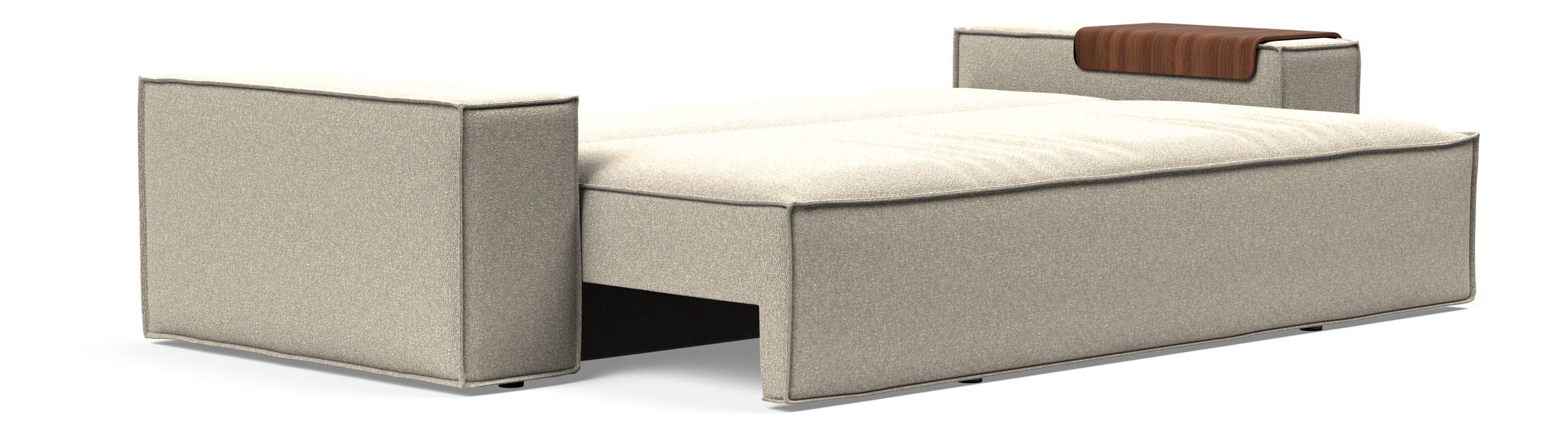 Newilla Storage Sofa Bed w/ Wide Arm Rests