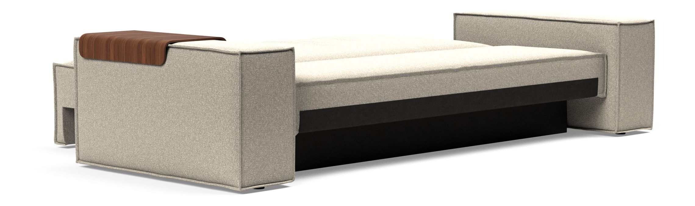 Newilla Storage Sofa Bed w/ Wide Arm Rests