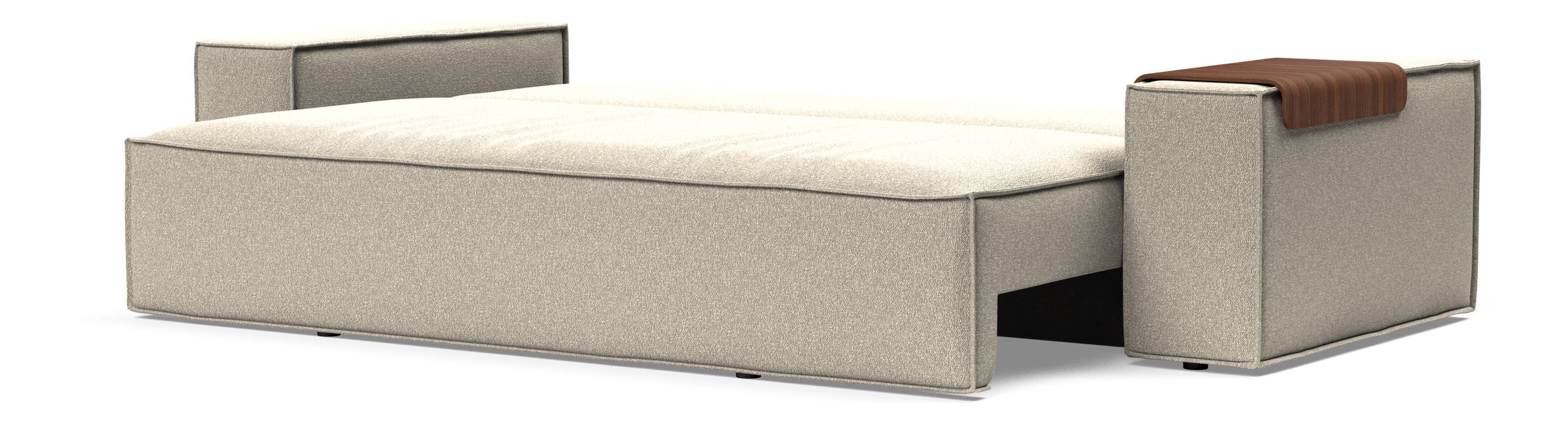 Newilla Storage Sofa Bed w/ Wide Arm Rests