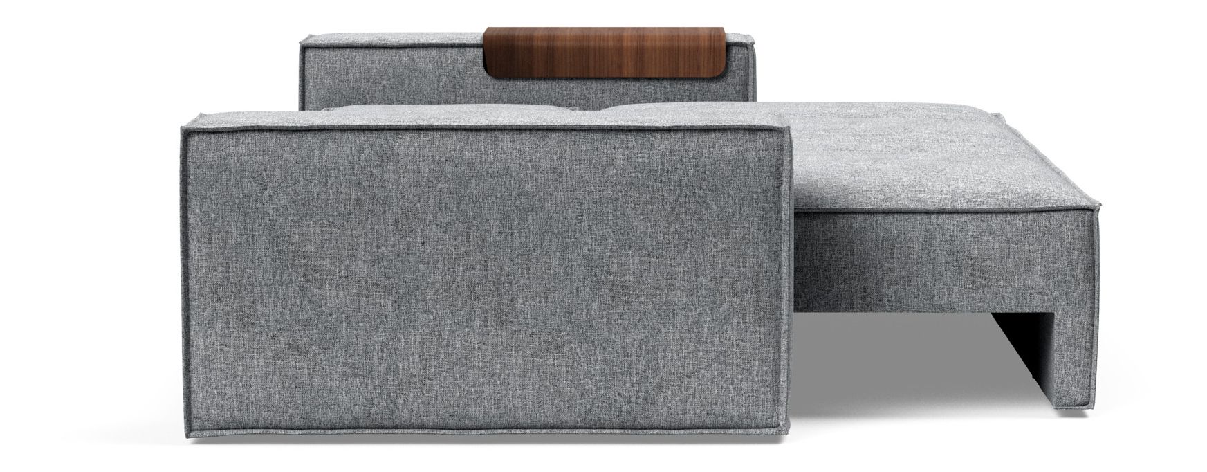 Newilla Storage Sofa Bed w/ Wide Arm Rests