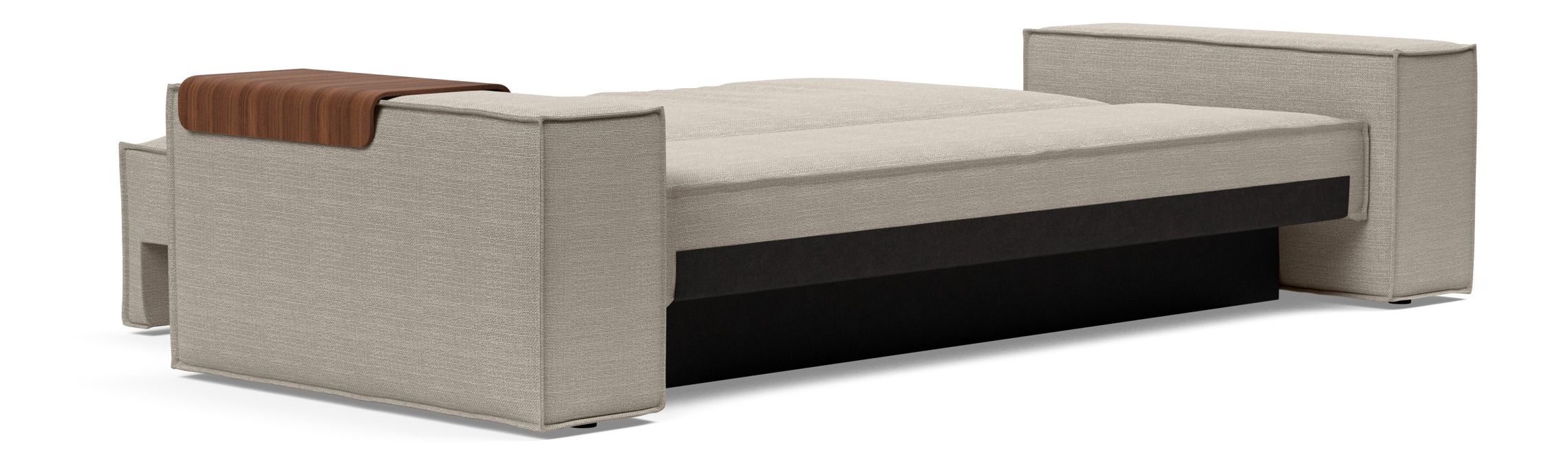 Newilla Storage Sofa Bed w/ Wide Arm Rests