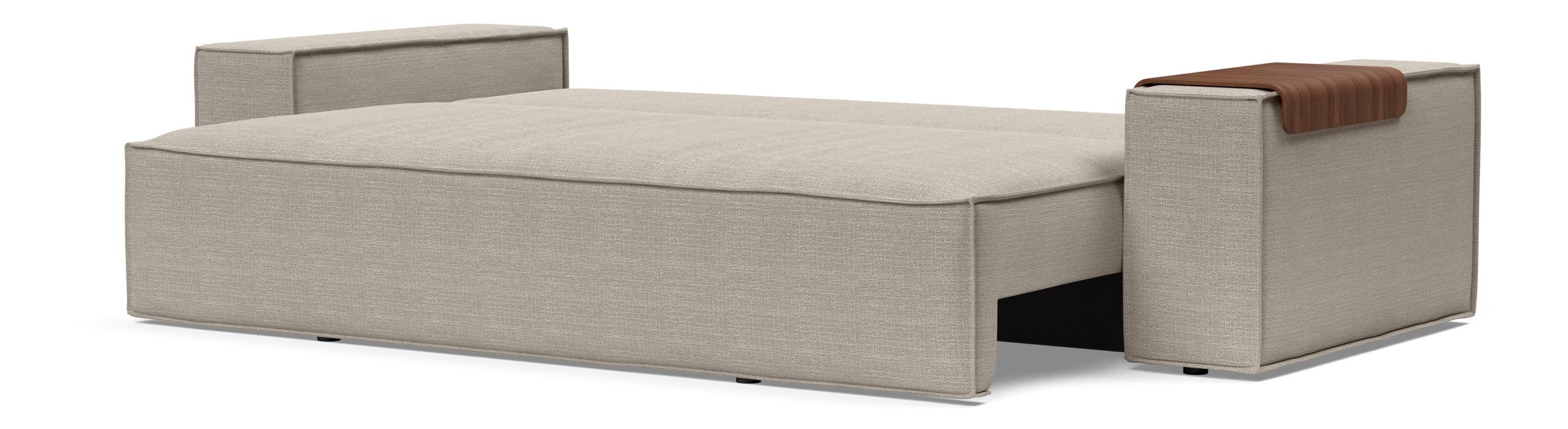 Newilla Storage Sofa Bed w/ Wide Arm Rests