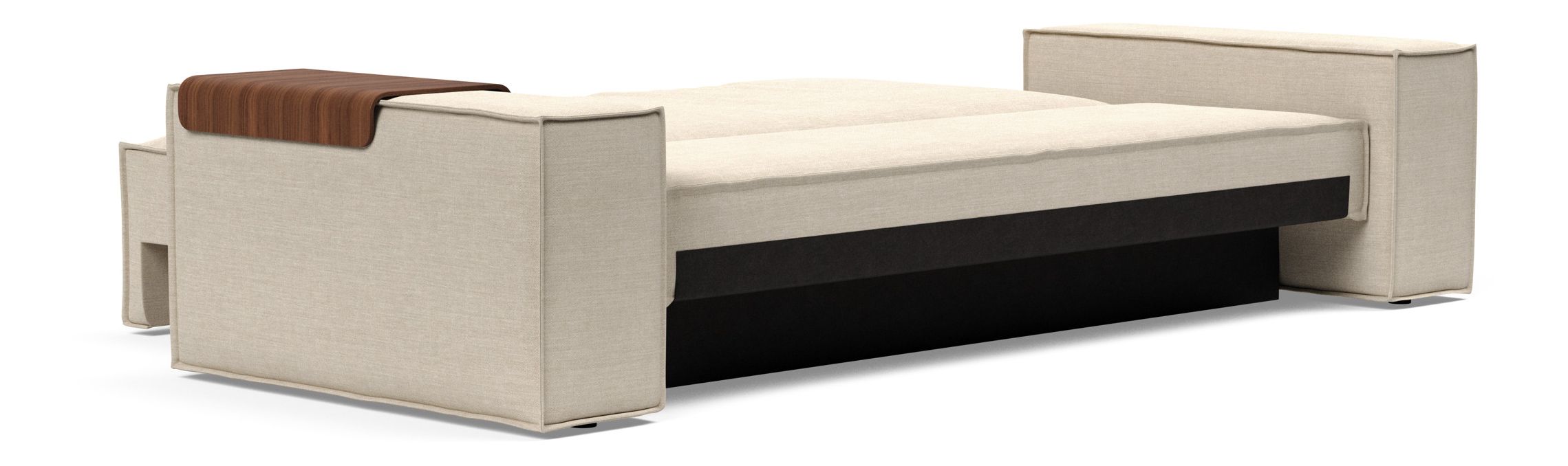 Newilla Storage Sofa Bed w/ Wide Arm Rests