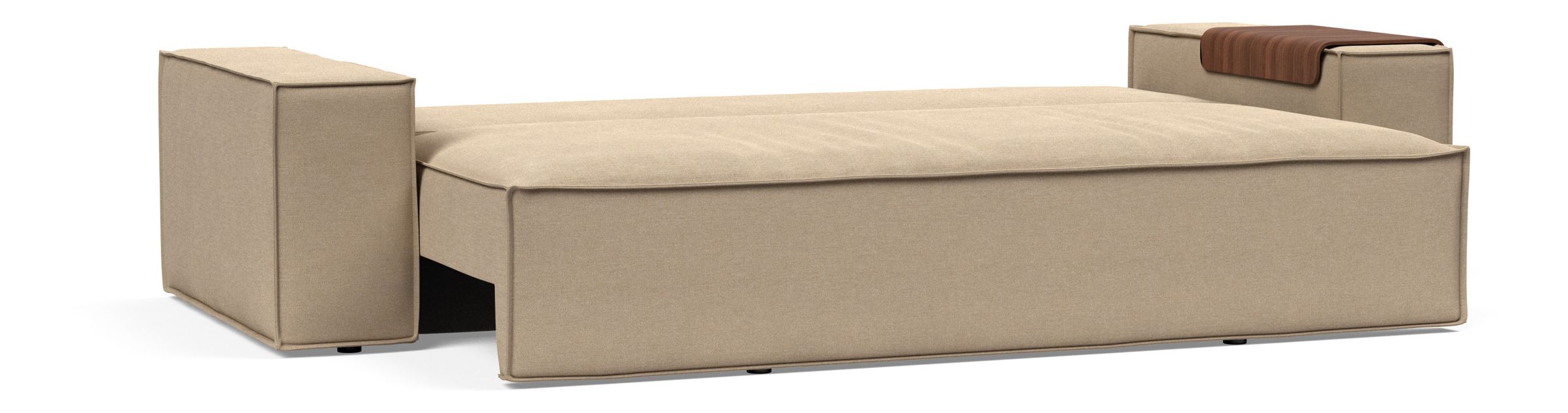 Newilla Storage Sofa Bed w/ Wide Arm Rests