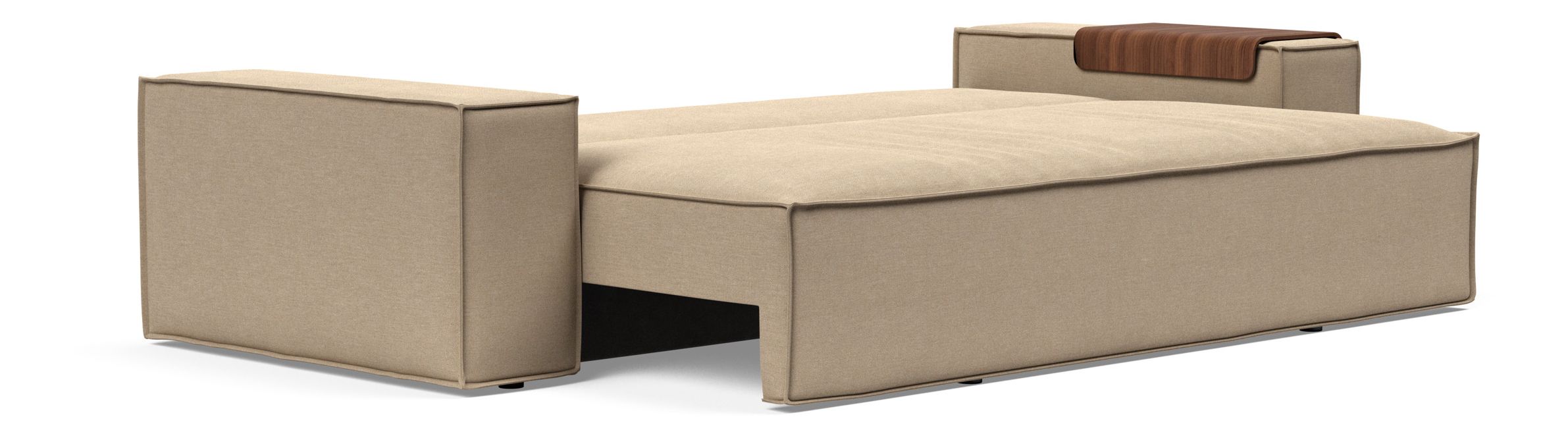 Newilla Storage Sofa Bed w/ Wide Arm Rests