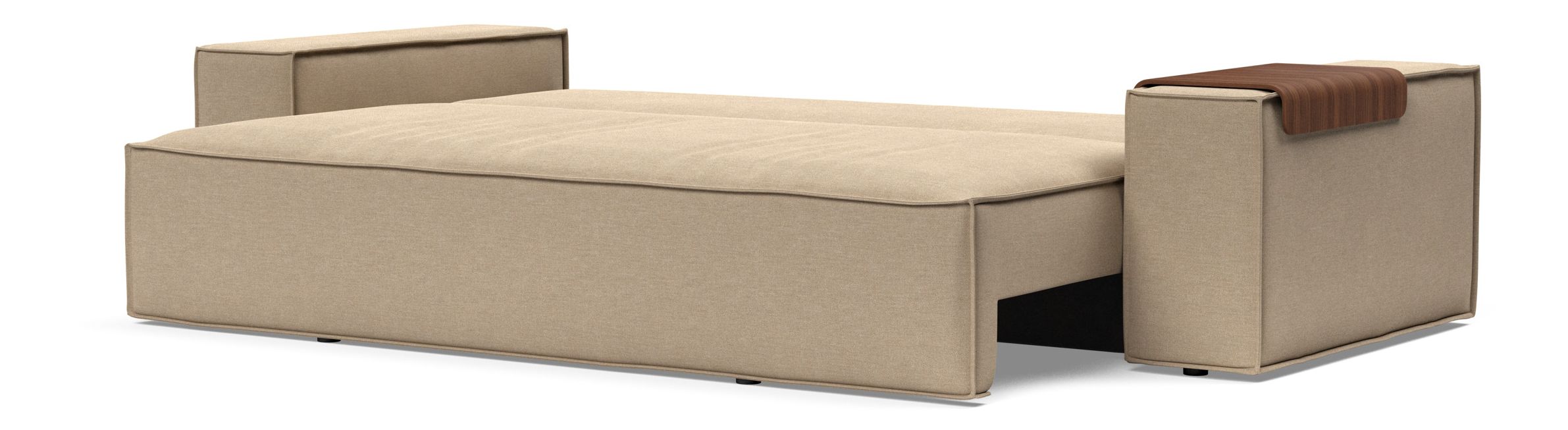 Newilla Storage Sofa Bed w/ Wide Arm Rests