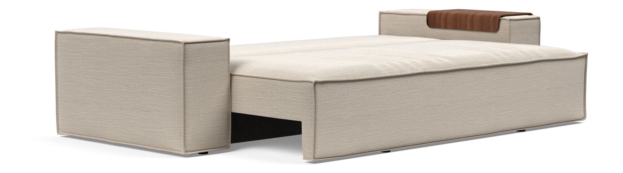Newilla Storage Sofa Bed w/ Wide Arm Rests