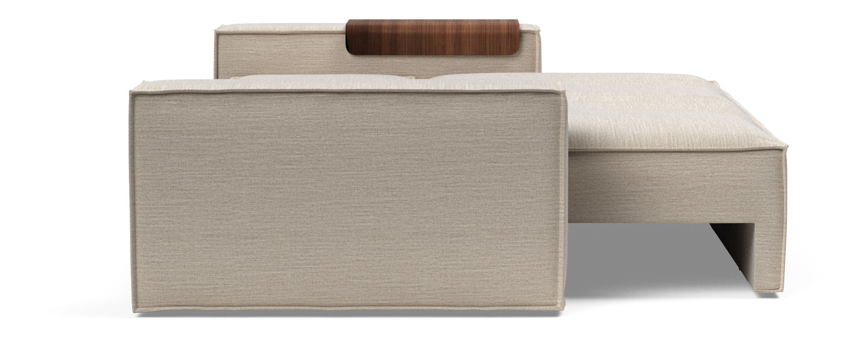 Newilla Storage Sofa Bed w/ Wide Arm Rests