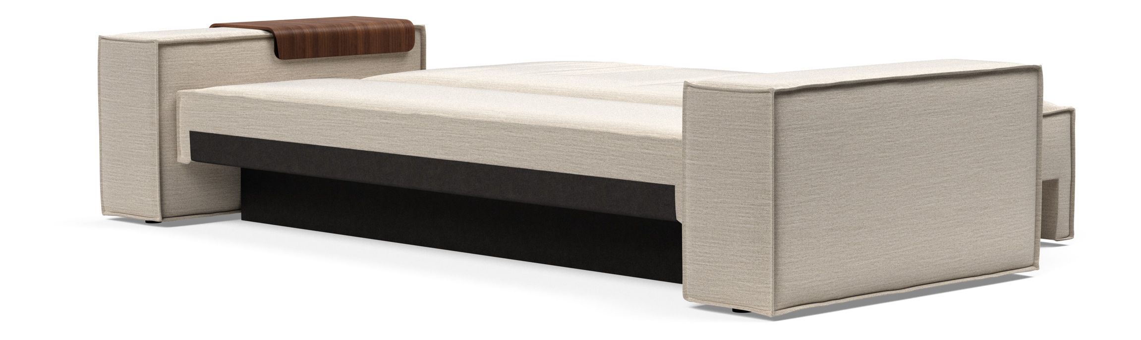 Newilla Storage Sofa Bed w/ Wide Arm Rests