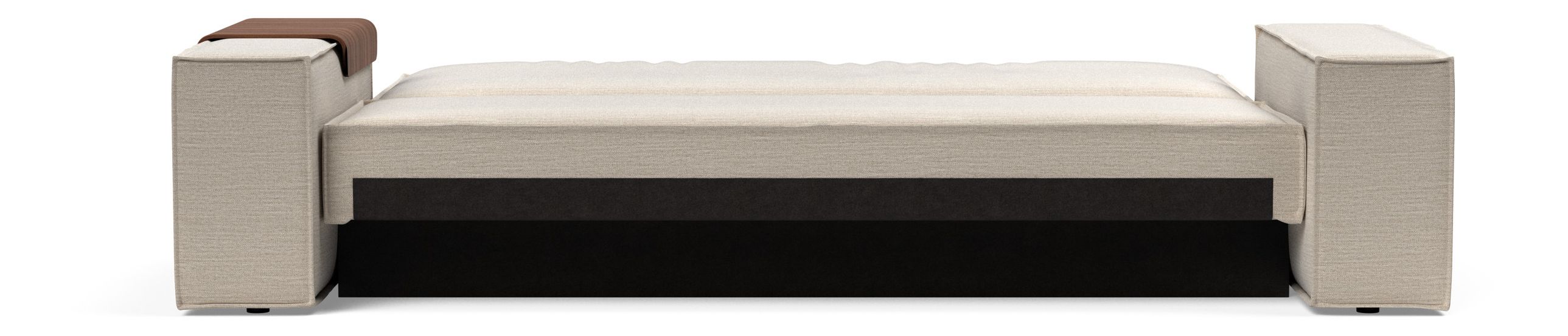 Newilla Storage Sofa Bed w/ Wide Arm Rests