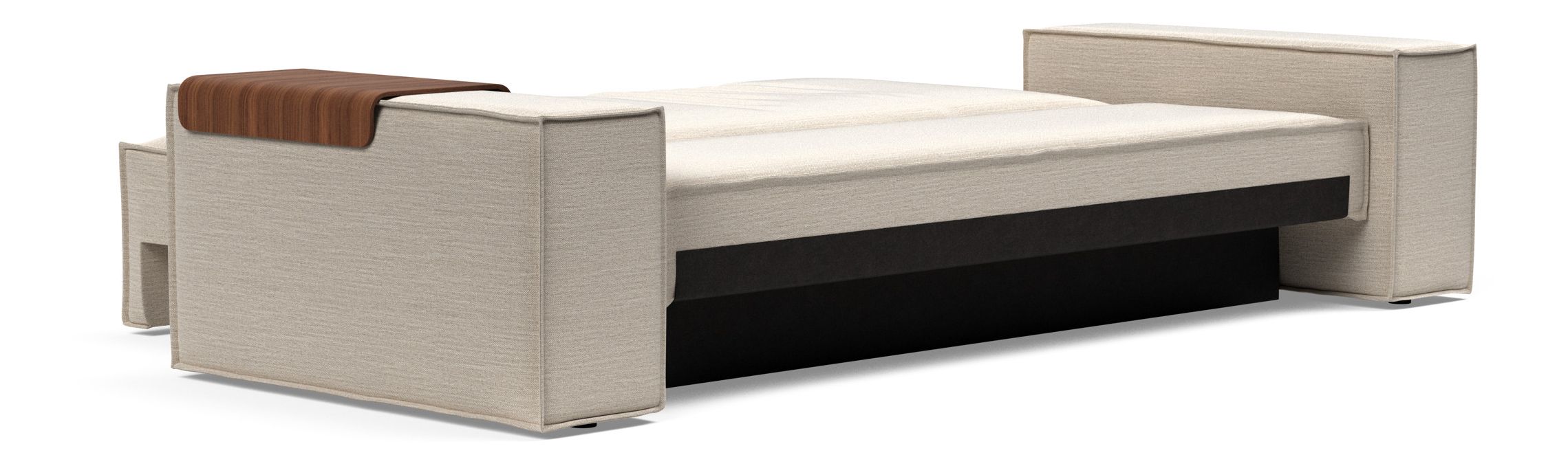Newilla Storage Sofa Bed w/ Wide Arm Rests
