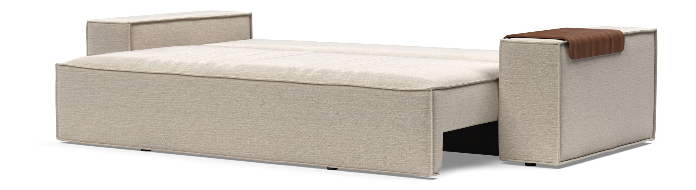 Newilla Storage Sofa Bed w/ Wide Arm Rests