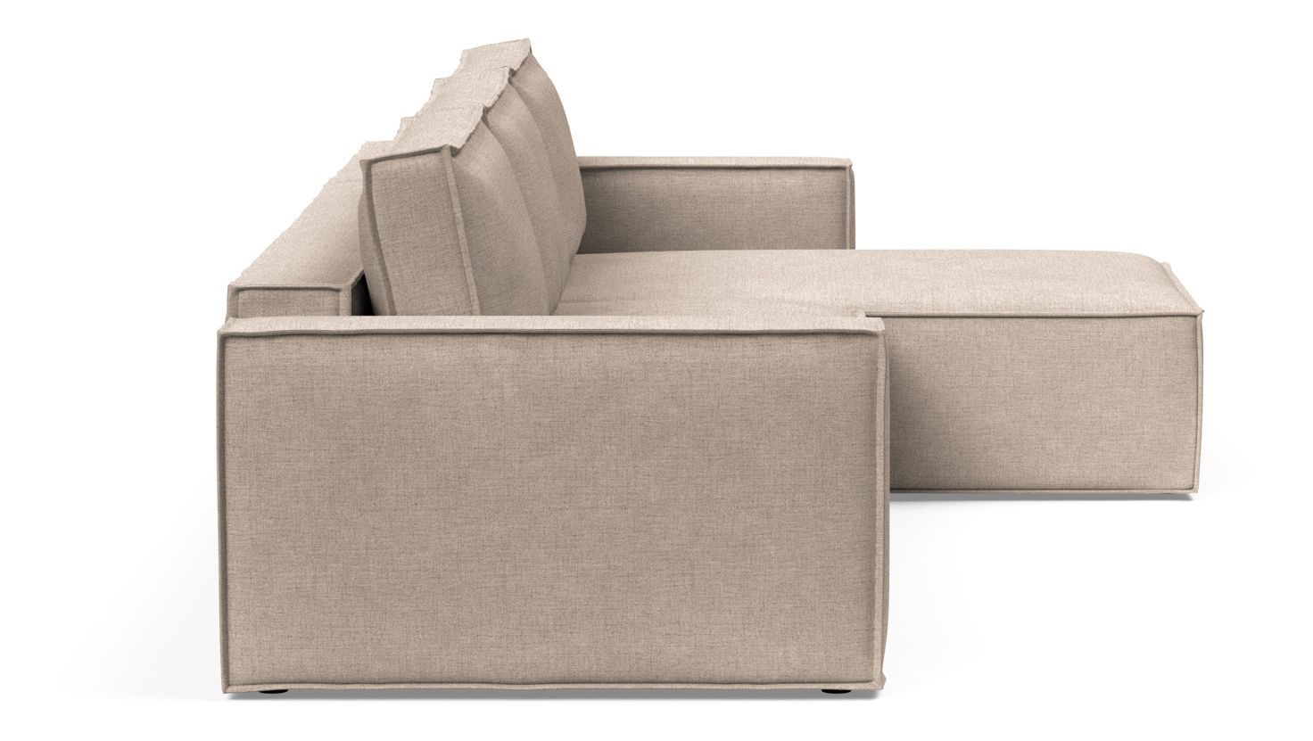 Newilla Reversible Storage Sleeper Sectional w/ Standart Arm Rests