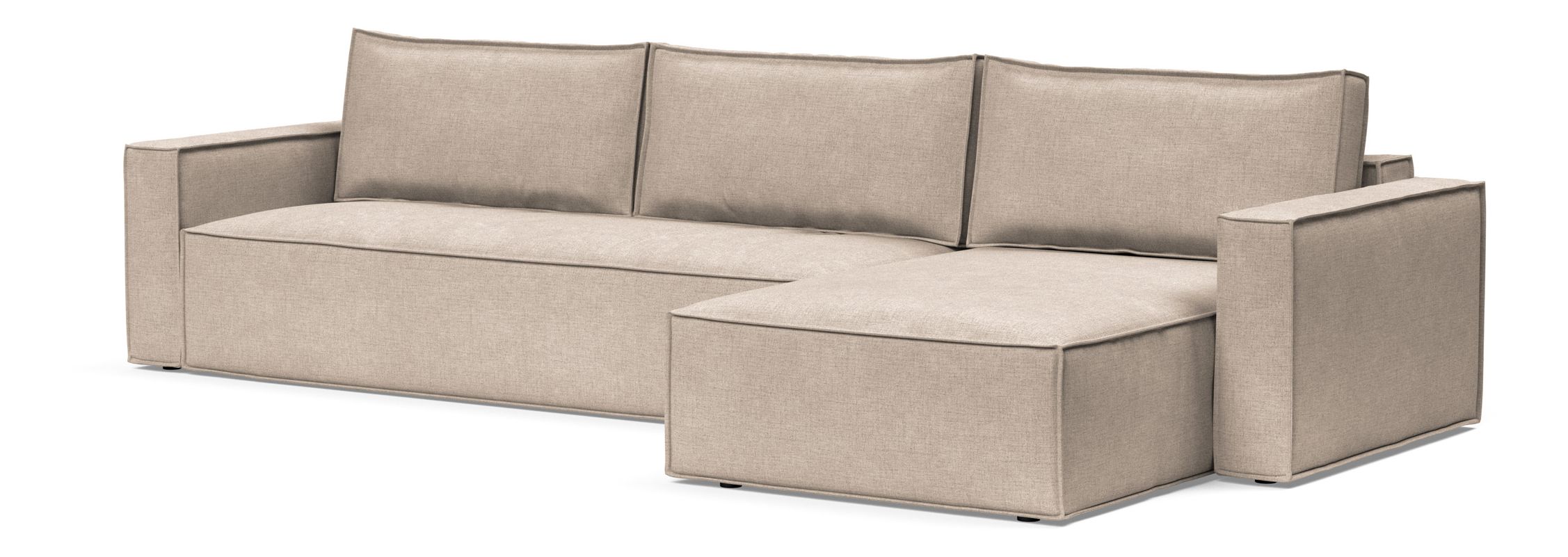 Newilla Reversible Storage Sleeper Sectional w/ Standart Arm Rests