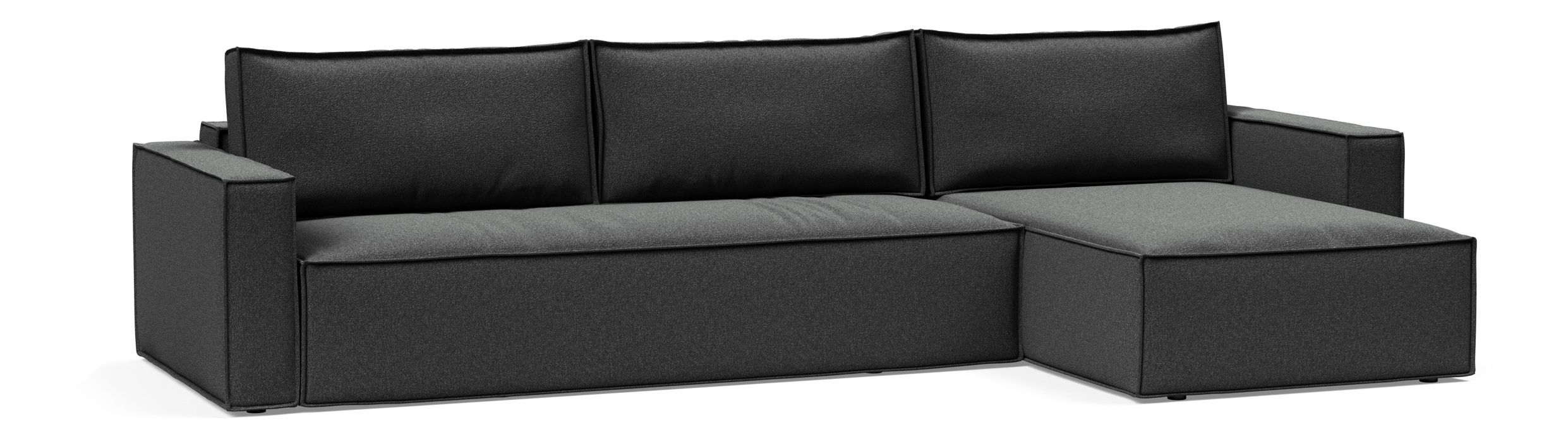 Newilla Reversible Storage Sleeper Sectional w/ Standart Arm Rests