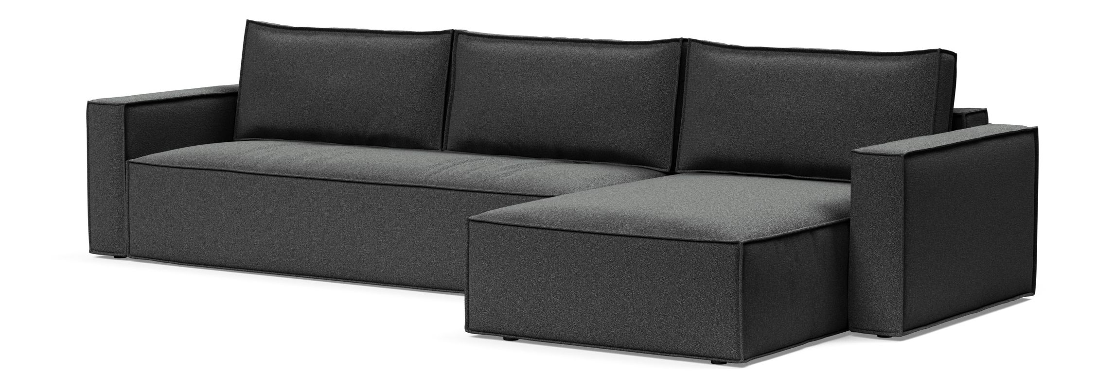 Newilla Reversible Storage Sleeper Sectional w/ Standart Arm Rests