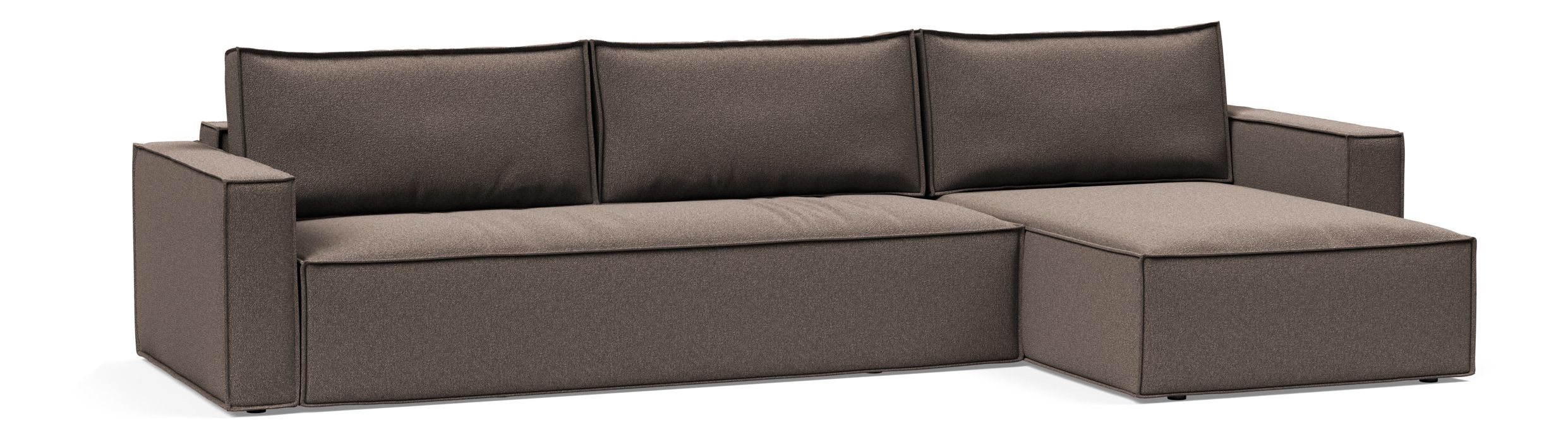 Newilla Reversible Storage Sleeper Sectional w/ Standart Arm Rests