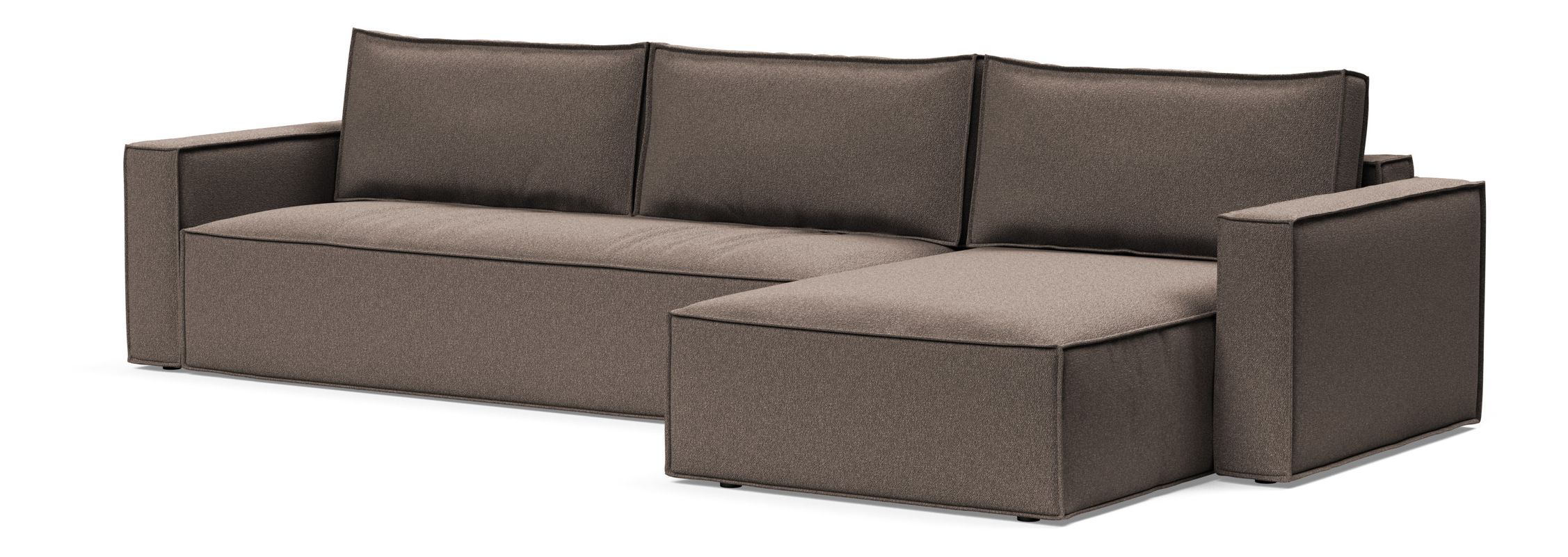 Newilla Reversible Storage Sleeper Sectional w/ Standart Arm Rests