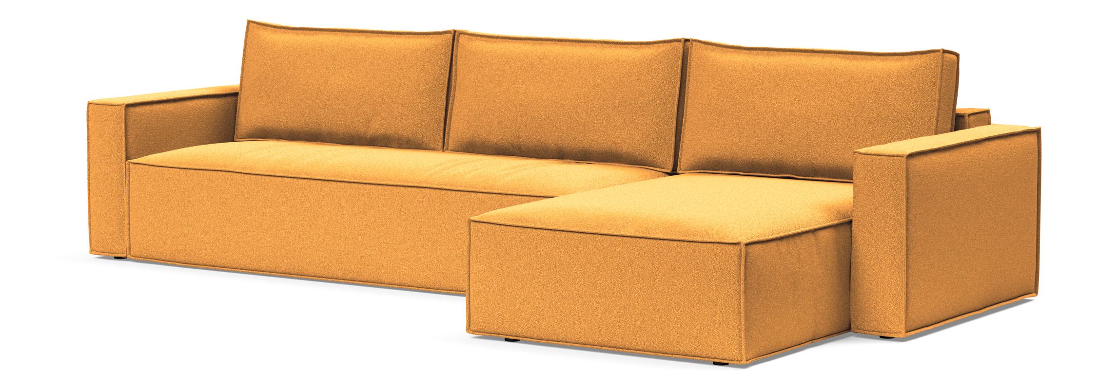 Newilla Reversible Storage Sleeper Sectional w/ Standart Arm Rests